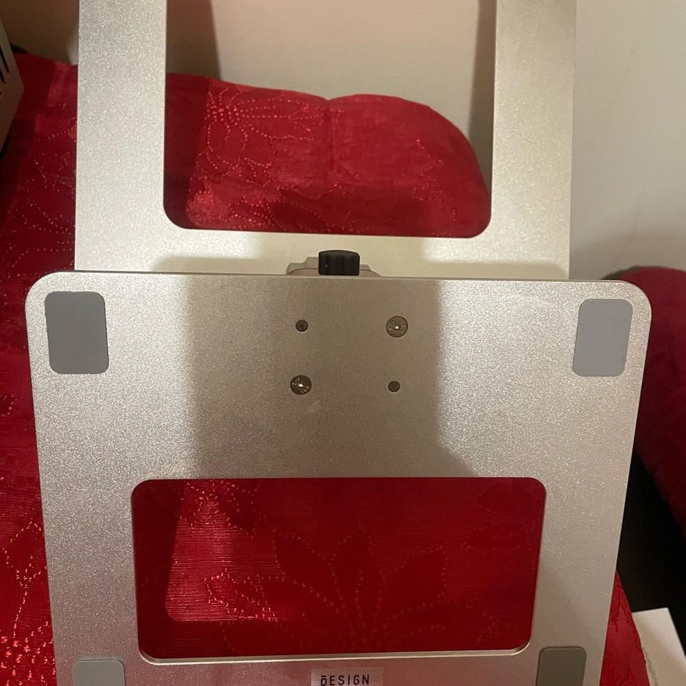 Silver Laptop Stand